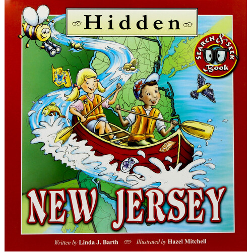 Hidden New Jersey -Barth, Linda J.,Mitchell, Hazel Hardcover Children&#39;s Book