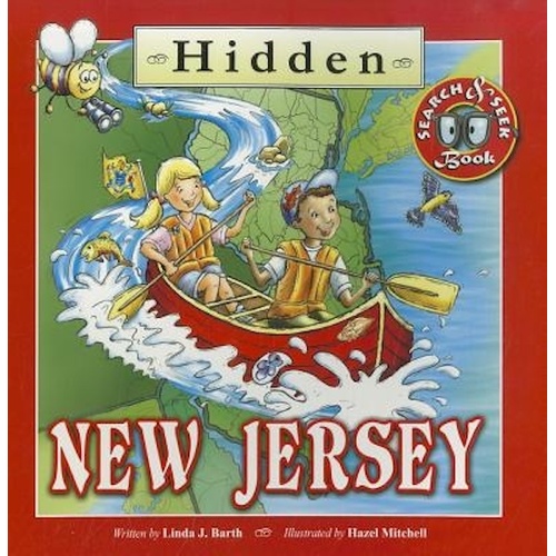 Hidden New Jersey -Hazel Mitchell Linda J. Barth Children&#39;s Book