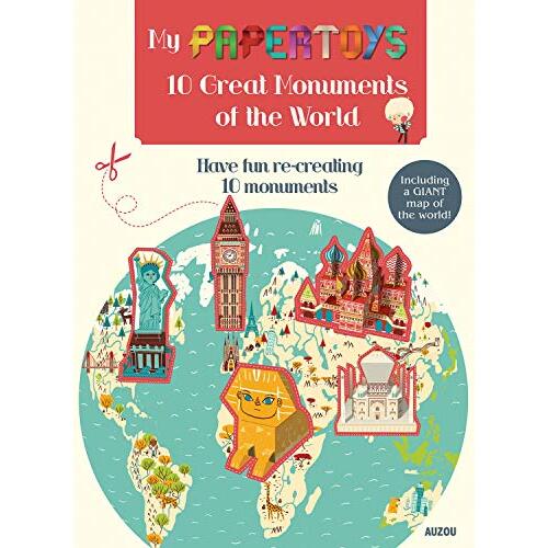 My Papertoys: 10 Great Monuments of the World -le Saint, Jonas Children&#39;s Book