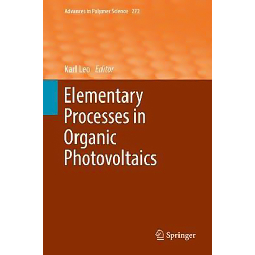 Elementary Processes in Organic Photovoltaics Hardcover Book