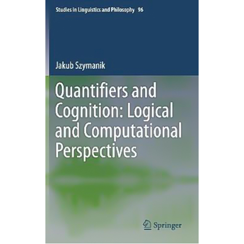 Quantifiers and Cognition Hardcover Book