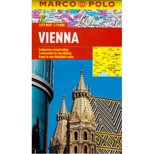Vienna Marco Polo City Map: Marco Polo City Maps Paperback Book