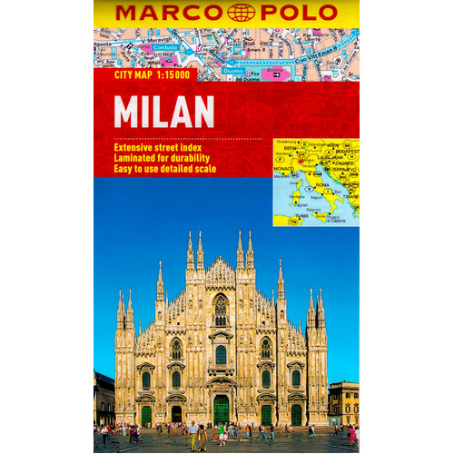 Milan Marco Polo City Map: Marco Polo City Maps Paperback Book