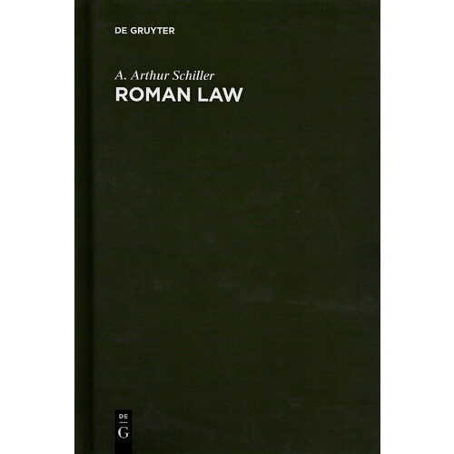 Roman Law: Mechanisms of Development -A. Arthur Schiller History Book
