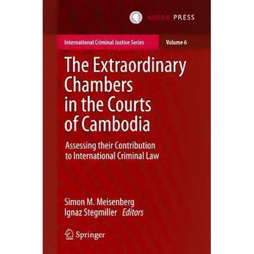 The Extraordinary Chambers in the Courts of Cambodia Hardcover Book