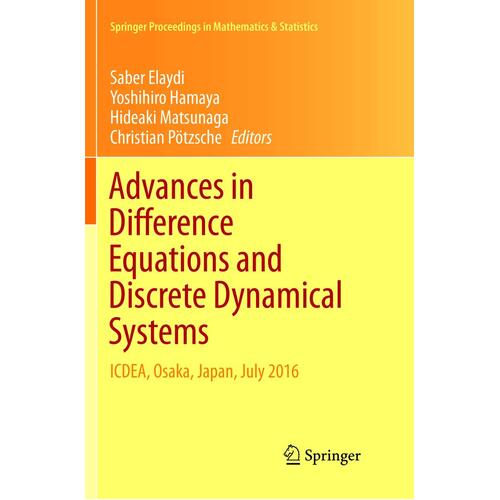 Advances in Difference Equations and Discrete Dynamical Systems: ICDEA, Osaka, Japan, July 2016: 212 - Saber Elaydi