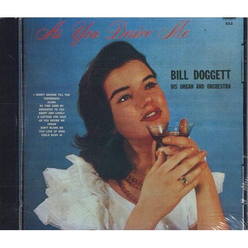 As You Desire Me - Bill Doggett CD