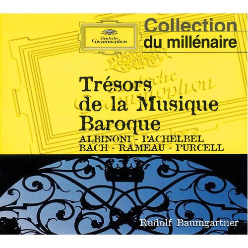 Tresors de la Musique Baroque - Rudolf Baumgartner CD