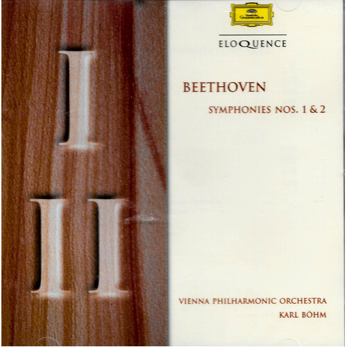 Beethoven, Vienna Philharmonic Orchestra, Karl Bohm - Symphonies Nos. 1 &amp; 2 CD