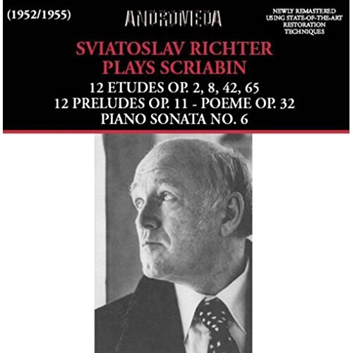 Sviatoslav Richter Plays Scriabin -Scriabin, Alexander CD