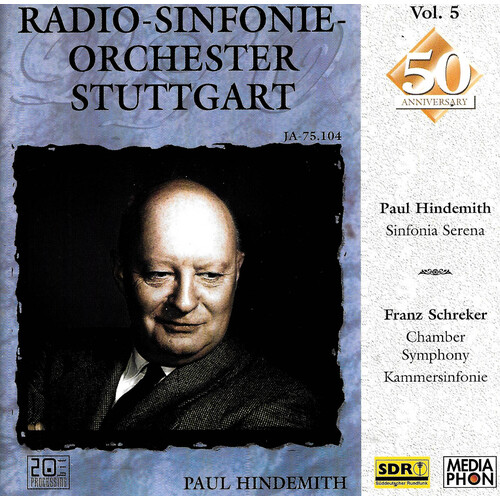 Radio-Sinfonieorchester Stuttgart &amp; Paul Hindemith MUSIC CD NEW SEALED