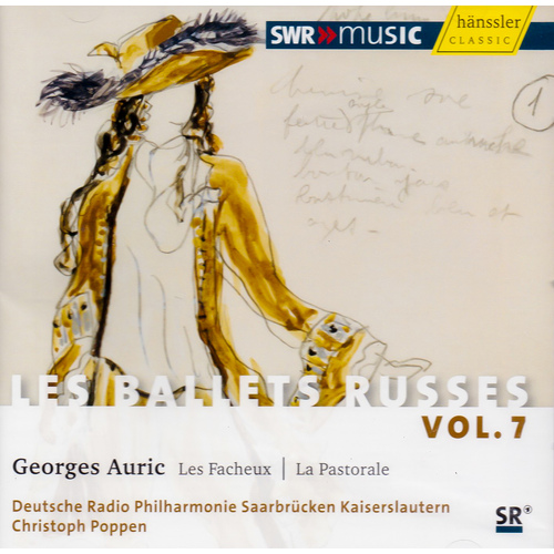 V7 Les Ballets Russes Les F -Auric, Georges CD