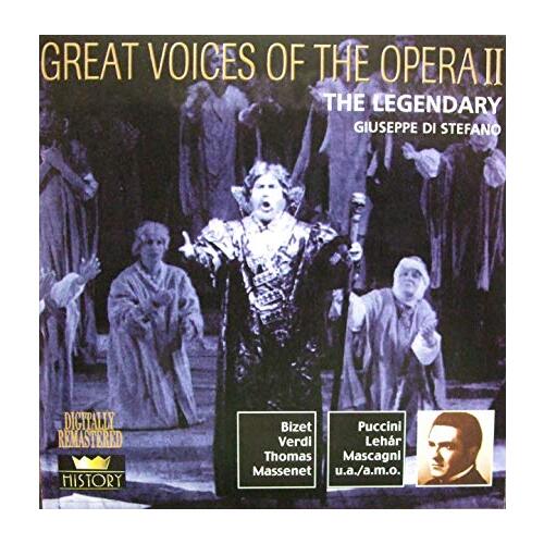GREAT VOICES OF THE OPERA II :THE LEGENDARY &quot;GIUSEPPE DI STEFANO&quot; 2 DISC SET