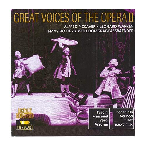 Great Voices of the opera II CD