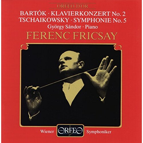 Klavierkonzert No. 2 Symphoni -Bartók Tchaikovsky CD