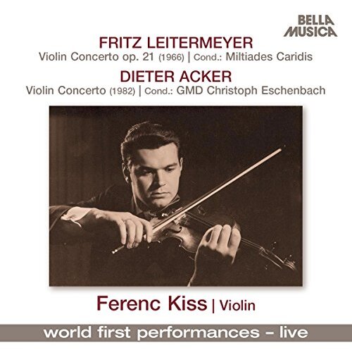 Violin Concerto -Acker / Kiss CD