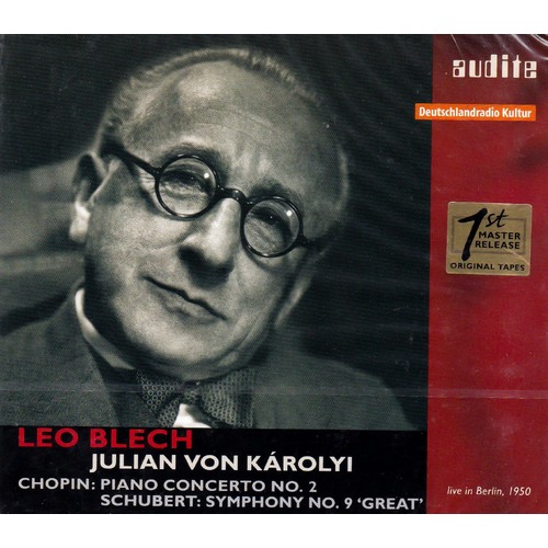 Piano Concerto No 2 &amp; Symphony No 9 The Great -Leo Blech CD