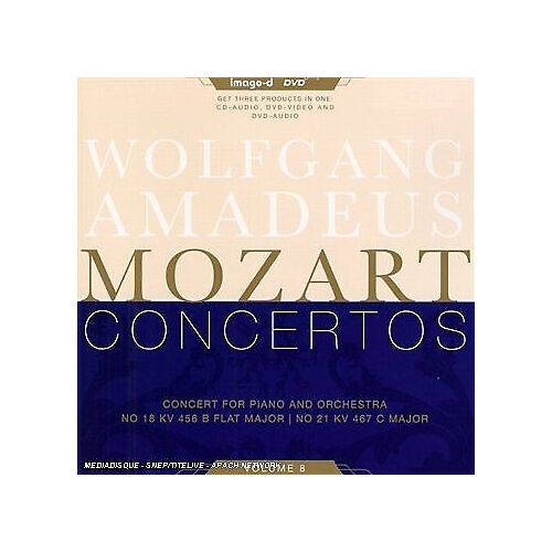 Mozart: piano concertos vol.8 - no.18 &amp; 21 CD