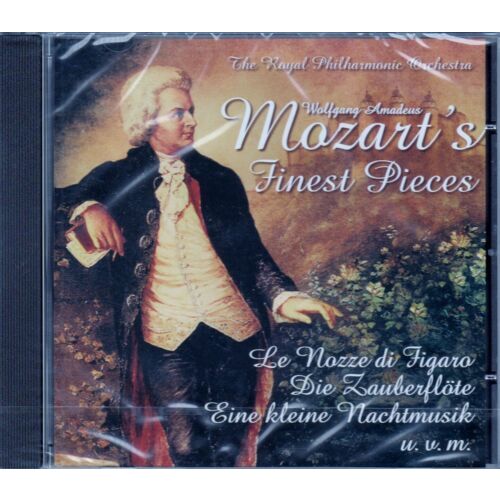 MOZART&#39;S FINEST PIECES -THE ROYAL PHILHARMONIC ORCHESTRA MUSIC CD NEW SEALED