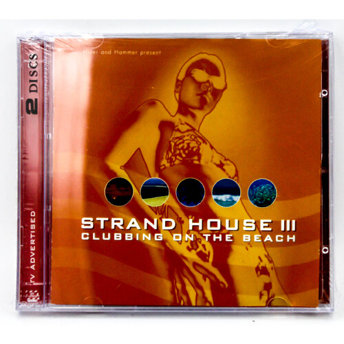 Hiver &amp; Hammer [2 DISC] Strandhouse 3-Clubbing on the beach (mix) CD NEW SEALED