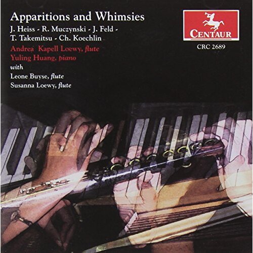 Apparations For Flute And Pian -Bach, Johann Sebastian CD