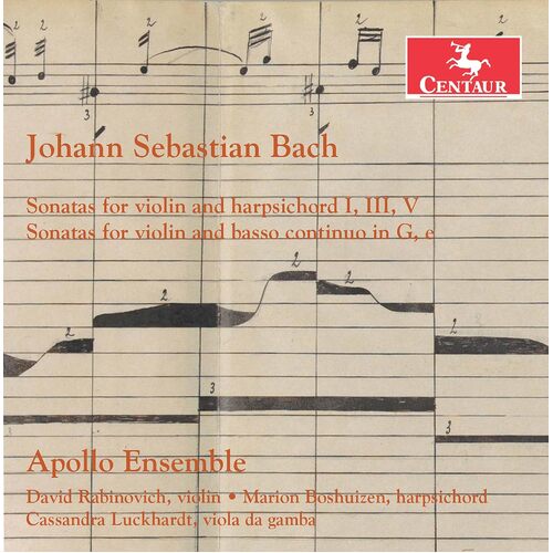 Bach: Sonatas for Violin &amp; Harpsichord - J.S. / Apallo Ensemble Bach CD