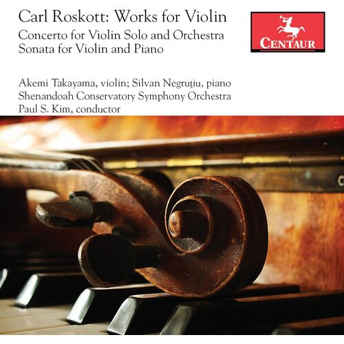 Roskott Works For Violin - Akemi Silvan Negrutiu Takayama CD