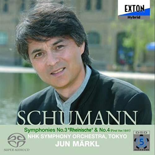 Symphonies 3 &amp; 4 -Schumann, R., Nhk Symphony Orchestra, Markl &amp; 2 More CD