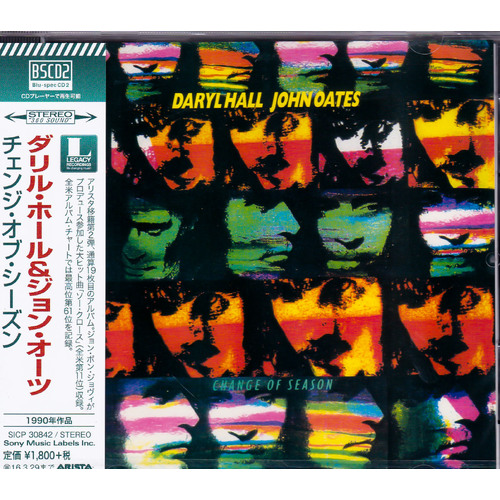 Change Of Season -Hall Oates CD