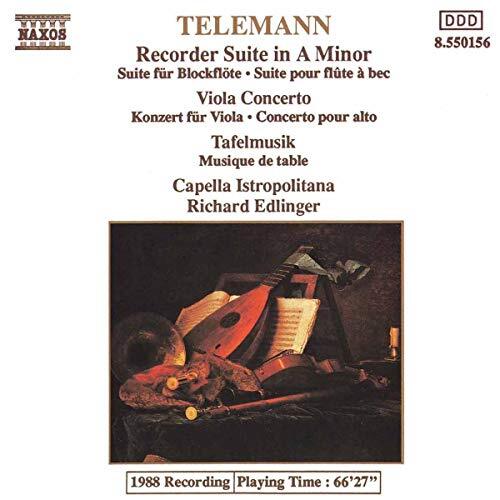Suite F. Blockfl. Violako -Telemann,G.P. CD