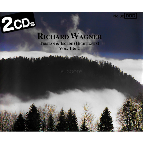 Richard Wagner Tristan &amp; Isolde (Highlights) Vol. 1 &amp; 2 No.32 CD NEW SEALED