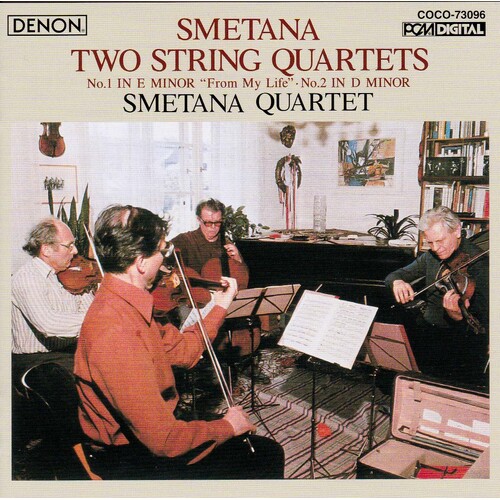 Smetana: Two String Quartets 1 In E Minor-No. 2 In (Japan Version) -Smetana CD