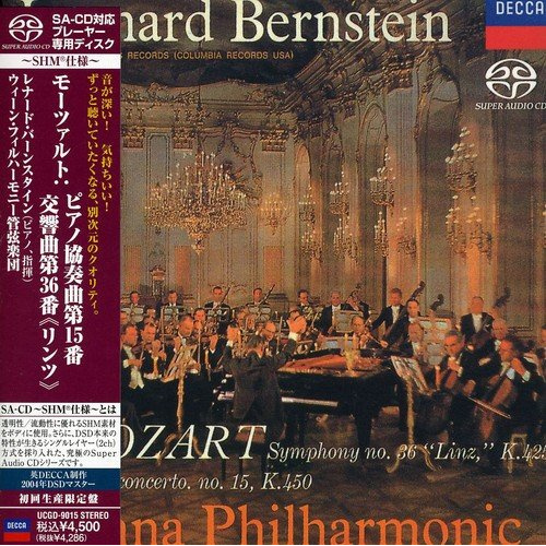 Mozart: Piano Concerto 15 / Symphony 36 Linz - Bernstein &amp; Vpo CD