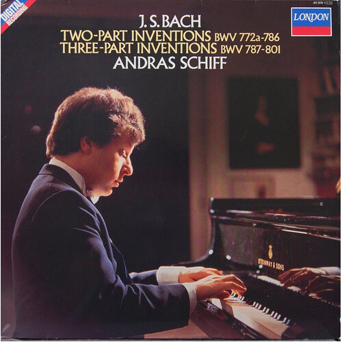 Bach 2 &amp; 3 Part Inventions etc. CD