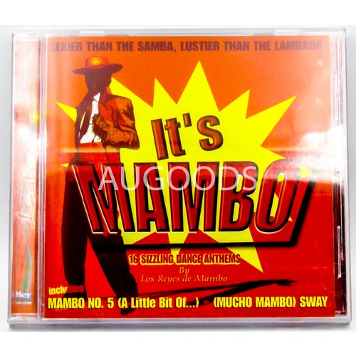 IT&#39;S MAMBO BY LOS REYES DE MAMBO 16 DANCE ANTHEMS MUSIC CD NEW SEALED