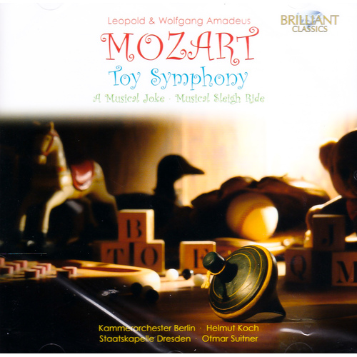 Toy Symphony Musical Joke -Leopold &amp; Wolfgang Amadeus Mozartny CD