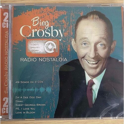 BING CROSBY RADIO NOSTALGIA Pop Swing Music 2 DISC MUSIC CD NEW SEALED