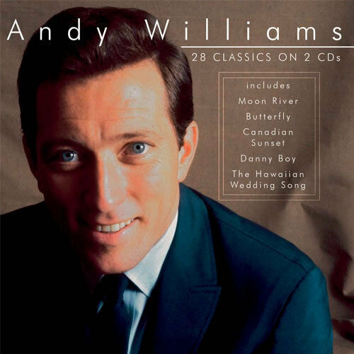 ANDY WILLIAMS 28 CLASSICS 2 DISC EARLY HITS AND MORE MUSIC CD NEW SEALED