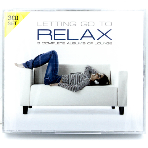 3 DISC SET LETTING GO TO RELAX 3 DISC MOOD/LOUNGE/RELAXATION/CALM CD NEW SEALED