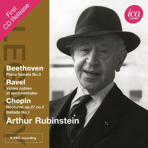 Legacy Arthur Rubinstein - BEETHOVEN RAVEL CHOPIN CD