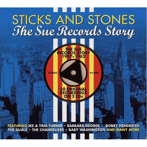 Sticks Stones Sue Records Story Various - VARIOUS ARTISTS CD
