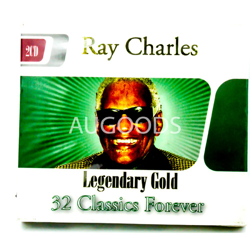 Ray Charles - Legendary Gold- 32 Classics Forever - 2CD MUSIC CD NEW SEALED