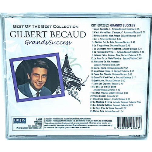 Gilbert Becaud Grand Success CD
