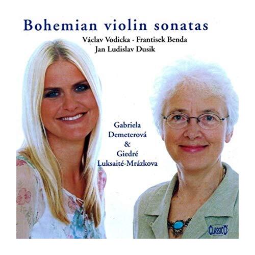 demeterova/luk saite-mrazkova - bohemian violin sonatas MUSIC CD NEW SEALED