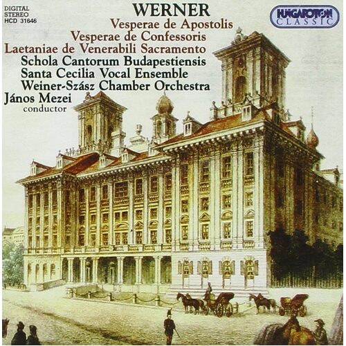 Vesterae De Apostolis Vesper - Gregor Joseph Werner CD