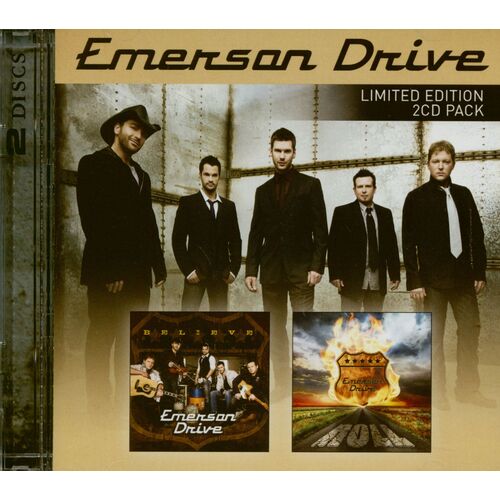 Roll / Believe: Double Pack - EMERSON DRIVE CD