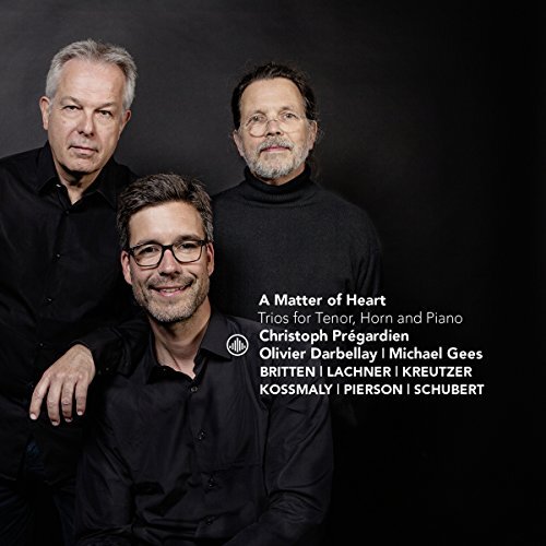 Britten A Matter Of Heart -Darbellay, Olivier Gees, Michael Pregardien, CD
