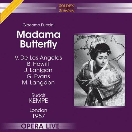 Puccini Madama Butterfly. Victoria De Los Angeles Geraint Evans Barbara Howitt John Laniga - VARIOUS ARTISTS CD