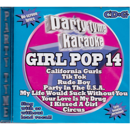 Party Tyme Karaoke: Girl Pop, Vol. 14 -Various Artists CD