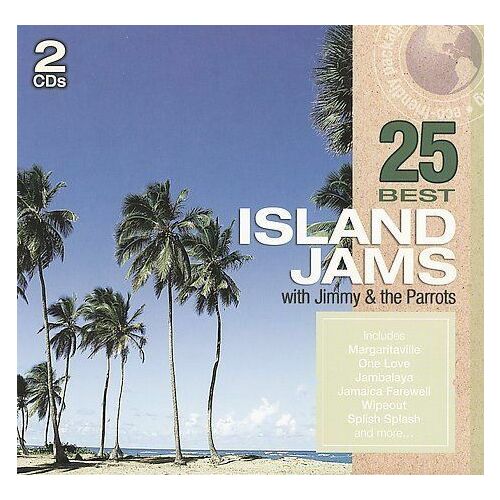 Jimmy &amp; the Parrots: 25 BEST ISLAND JAMS (Reggae) 2 Disc MUSIC CD NEW SEALED